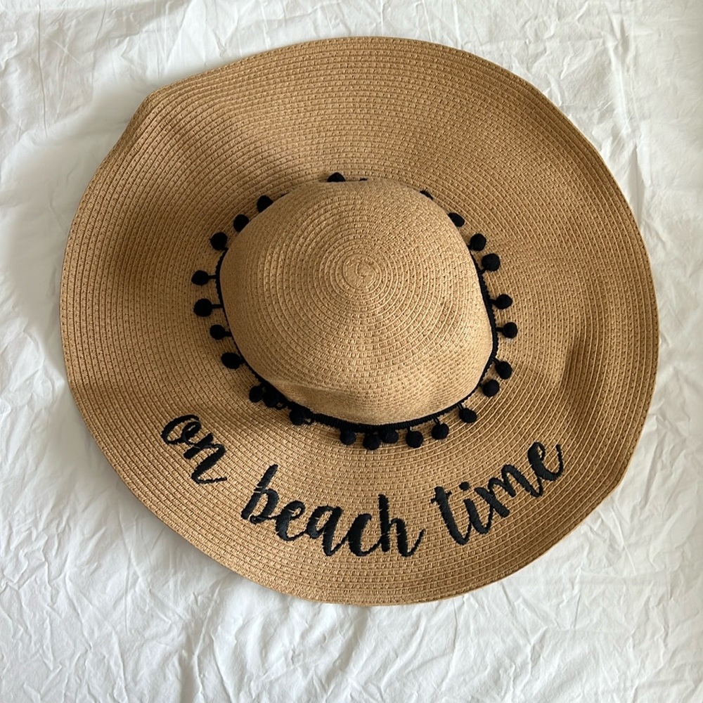 Wide Brim Beach Hat